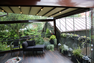our deck looks fantastic and is now a cool extension of your home, thanks to our new Porolet system